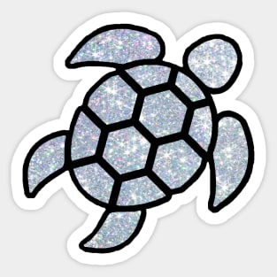 vsco turtle glitter Sticker